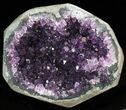 Glimmering, Purple Amethyst Geode - Uruguay #40596-1